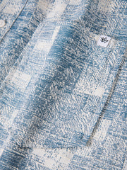 Men's Casual Short Sleeve Denim Shirt