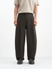 Men's Casual Loose-Fit Curved-Blade Pants