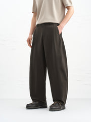 Men's Casual Loose-Fit Curved-Blade Pants