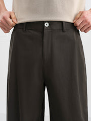 Men's Casual Loose-Fit Curved-Blade Pants