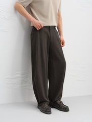 Men's Casual Loose-Fit Curved-Blade Pants