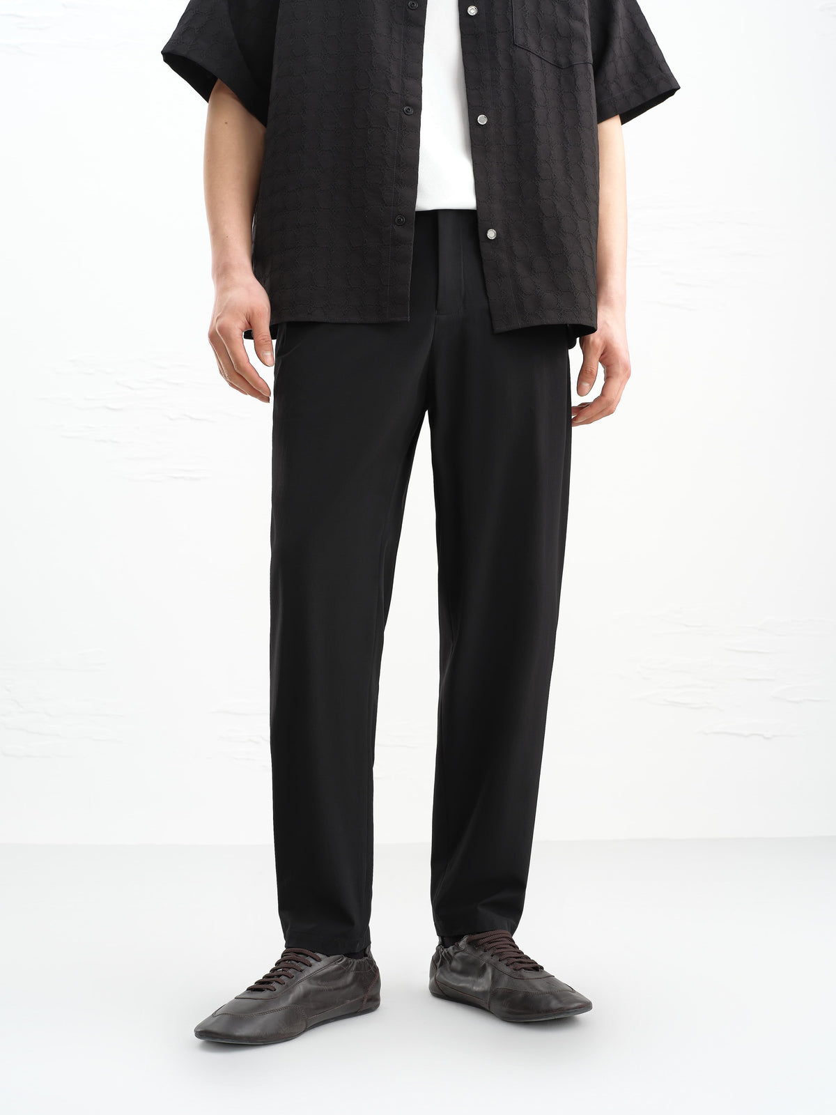 Men's Drawstring Tapered Casual Pants