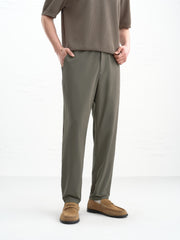 Men's Casual Solid Tapered Pants