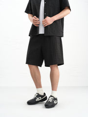 Men's Casual  Textured Knee-Length Shorts