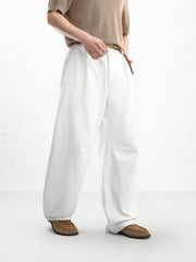 Men's casual loose parachute jeans