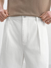 Men's casual loose parachute jeans