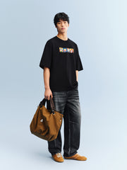 Men's Cotton Cartoon Print T-Shirt