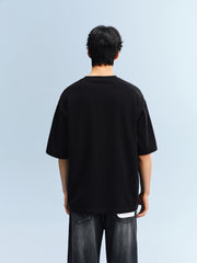 Men's Cotton Cartoon Print T-Shirt