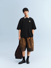 Men's Cotton T-Shirt with Back Print