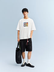 Men's Cotton Cartoon Graphic T-Shirt