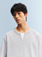 Men's Layered-Look Waffle T-Shirt