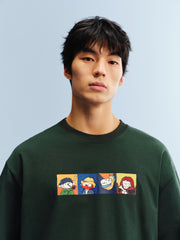 Men's Cotton Cartoon Print T-Shirt