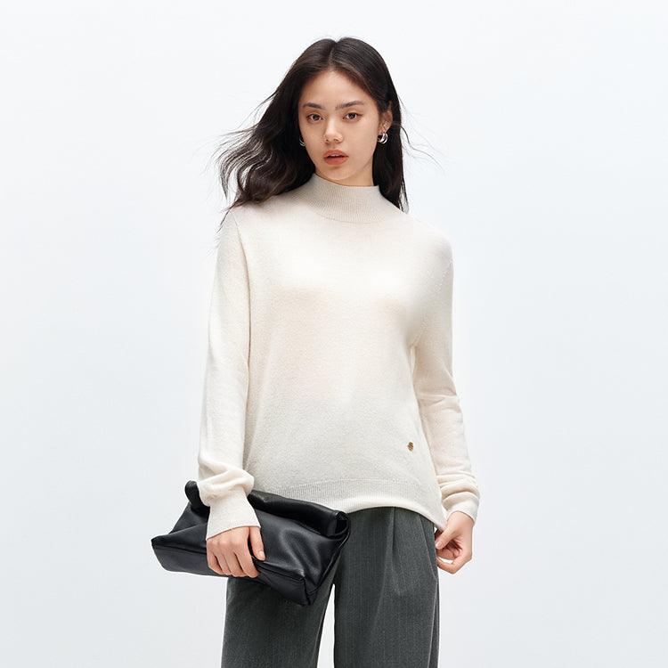 Women's Loose Fit Wool Pullover