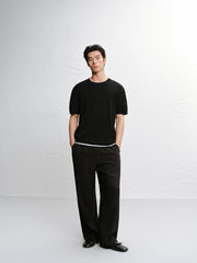 Men's Casual Straight-Leg Pants