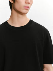 Men's Slim-Fit Solid Short-Sleeve Knit Top