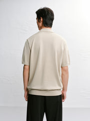 Men's Casual Lyocell Knit Short-Sleeve T-Shirt