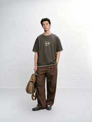 Men's Cotton Printed Short-Sleeve T-Shirt