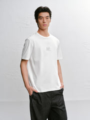 Men's Casual Embroidered Short-Sleeve T-Shirt