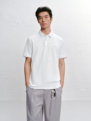 Men's Casual Embroidery Short-Sleeve Polo