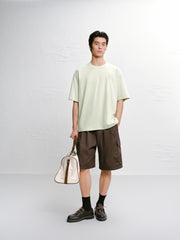 Men's Casual Embroidery Short-Sleeve T-Shirt