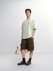Men's Casual Embroidery Short-Sleeve T-Shirt