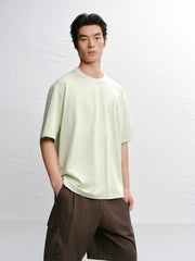 Men's Casual Embroidery Short-Sleeve T-Shirt