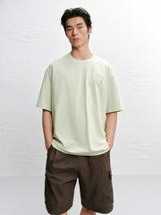 Men's Casual Embroidery Short-Sleeve T-Shirt