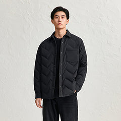 Men's Lightweight Shirt Puffer Jacket