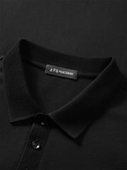 Men's Cooling Polo Shirt with Chest Embroidery