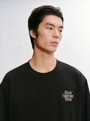 Men's Loose-Fit Letter Graphic T-Shirt