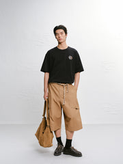 Men's Loose-Fit Letter Graphic T-Shirt