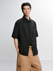 Men's Casual Printing Short-Sleeve Shirt
