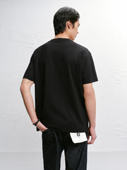 Men's Old Money Embroidered Short-Sleeve T-Shirt