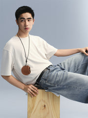 Men's Ultra-Soft Printed Embroidered T-Shirt