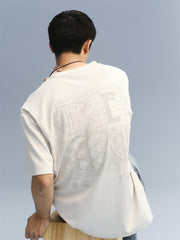 Men's Ultra-Soft Printed Embroidered T-Shirt