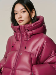 Women's Oversized Glossy Goose Down Jacket