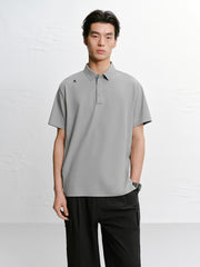 Men's Casual Cooling Moisture-Wicking Polo Shirt