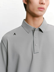 Men's Casual Cooling Moisture-Wicking Polo Shirt