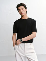 Men's Casual Slim Fit Knit T-Shirt