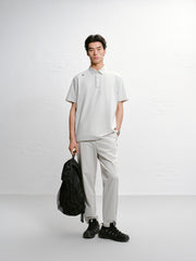 Men's Casual Slim Fit Cooling Polo Shirt