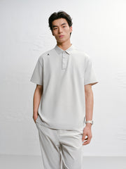 Men's Casual Slim Fit Cooling Polo Shirt