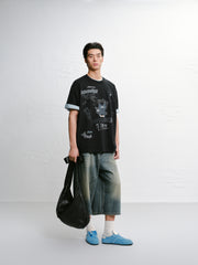 Men's Printed Short-Sleeved T-Shirt