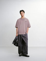 Men's Casual Tie-Dye Short-Sleeve Shirt