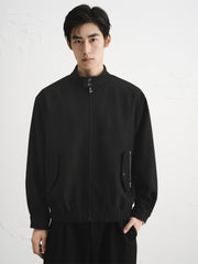 Men's Textured Jacquard Commuter Jacket