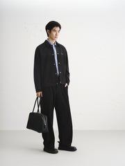 Men's Embroidered Panel Commuter Jacket