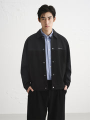Men's Embroidered Panel Commuter Jacket