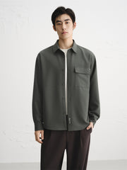 Men's Solid Utility Shirt