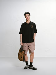 Men's Short-Sleeve T-Shirt with Back Print