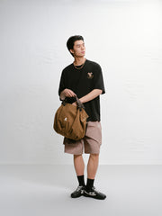 Men's Short-Sleeve T-Shirt with Back Print