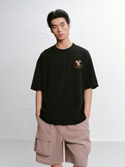 Men's Short-Sleeve T-Shirt with Back Print